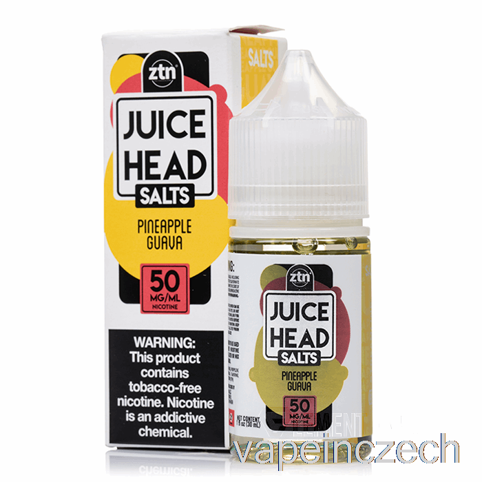 Ananasová Guava - šťáva Z Hlavy Soli - 30ml 35mg Vape Bez Nikotinu